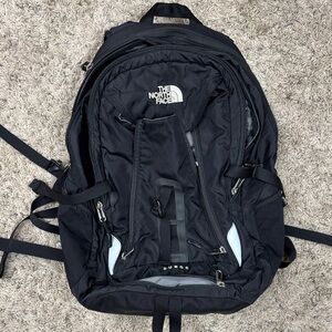 The North Face Black and Gray Men's Backpack